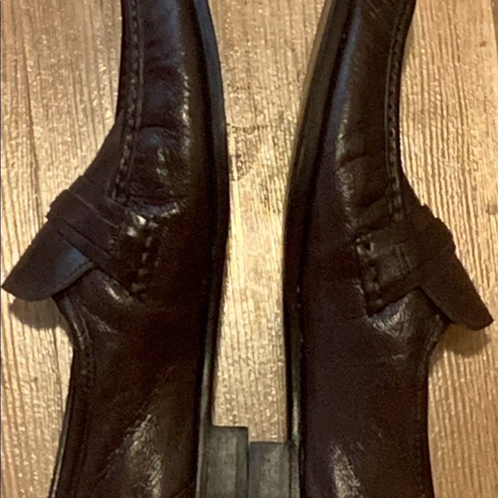 Oakton Classics Leather Black Derby Shoe 7.5D. Worn once.